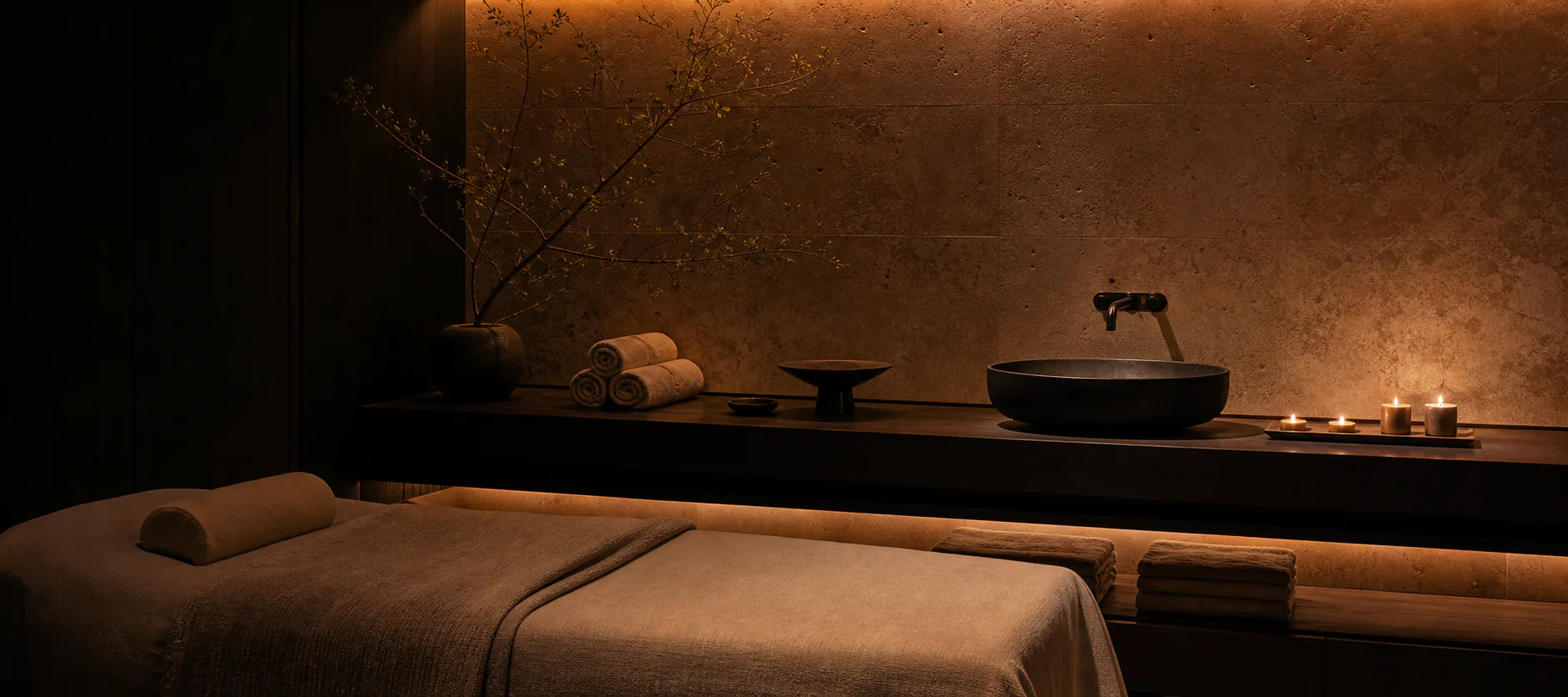 Вечерний кабинет для SPA-ритуалов Serenity